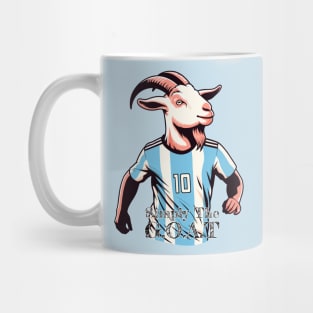 Soccer Legend Goat - Ultimate G.O.A.T. Tribute Mug